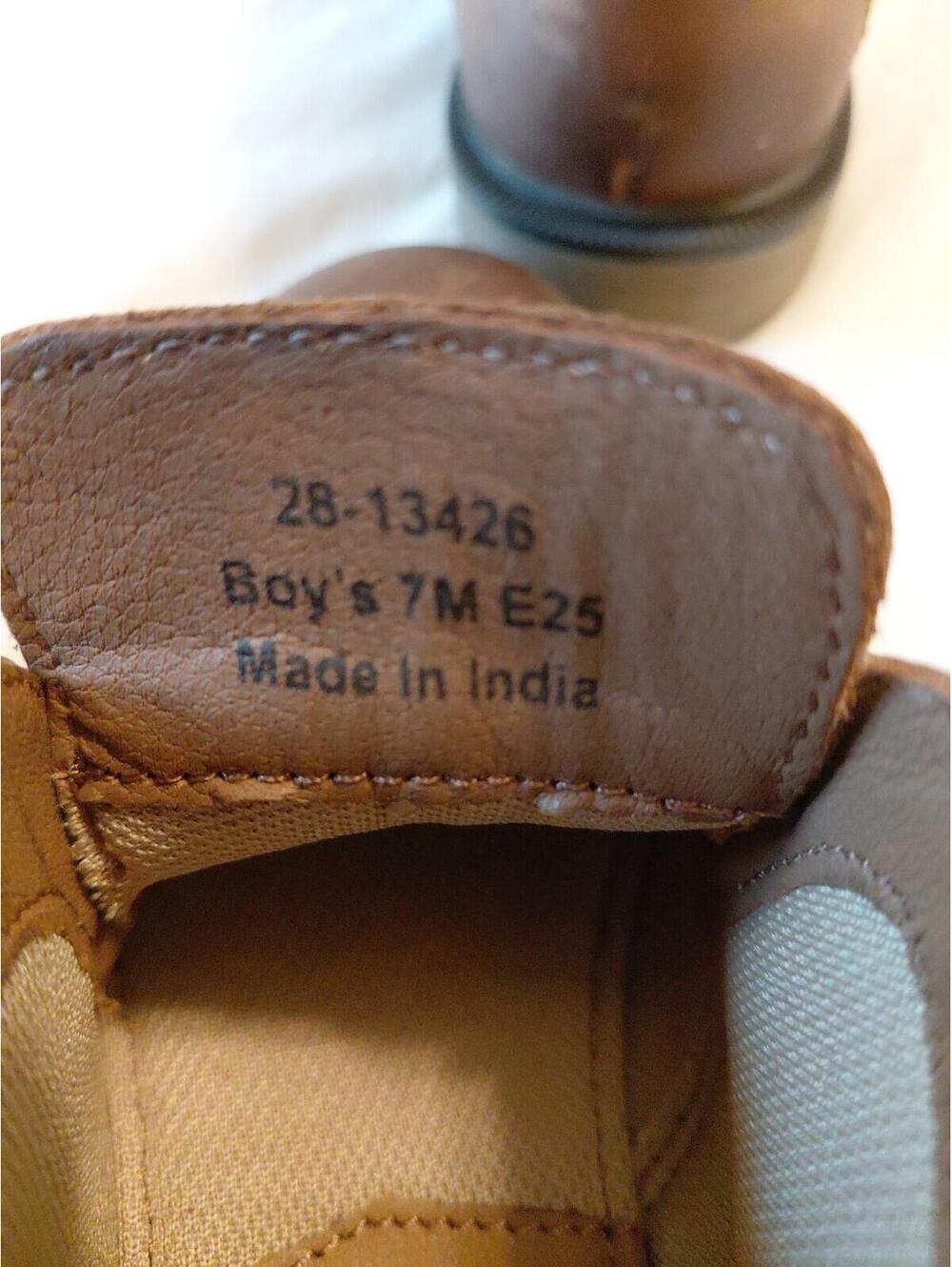 Johnston & MurphyBoys' Calder Leather Chukka Boots (Toddler) Sz 7 NWOB - Picture 5 of 6
